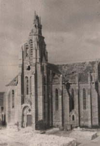 Eglise de Guenrouet - 1944