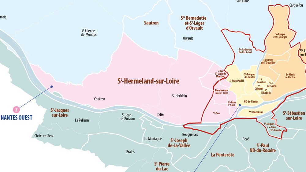 Nouvelle paroisse Saint-Hermeland-sur-Loire