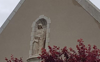Une nouvelle statue pour la chapelle Sainte-Anne à Pornichet