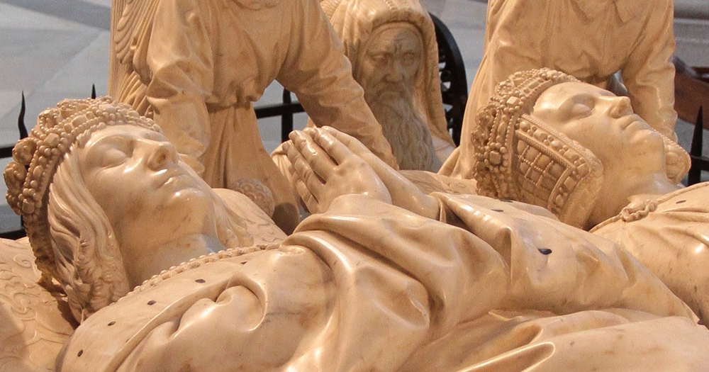 Détail du tombeau de François II, cathédrale de Nantes