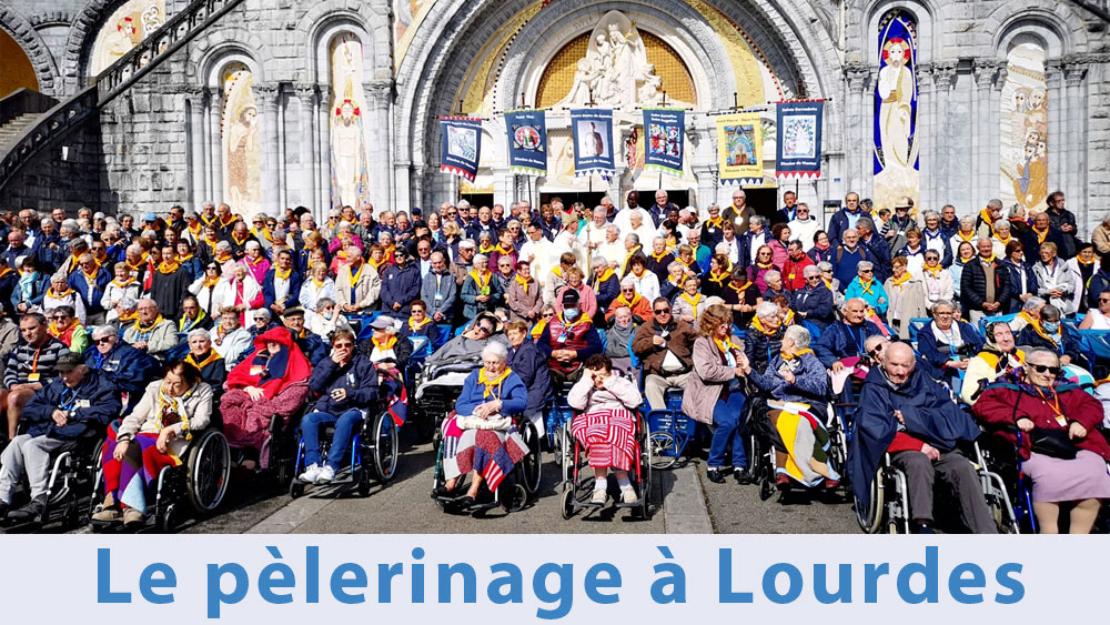Le pèlerinage à Lourdes
