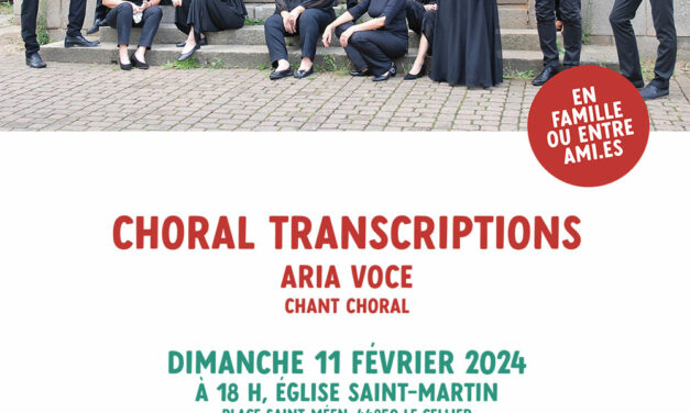 Concert « Choral Transcriptions » au Cellier