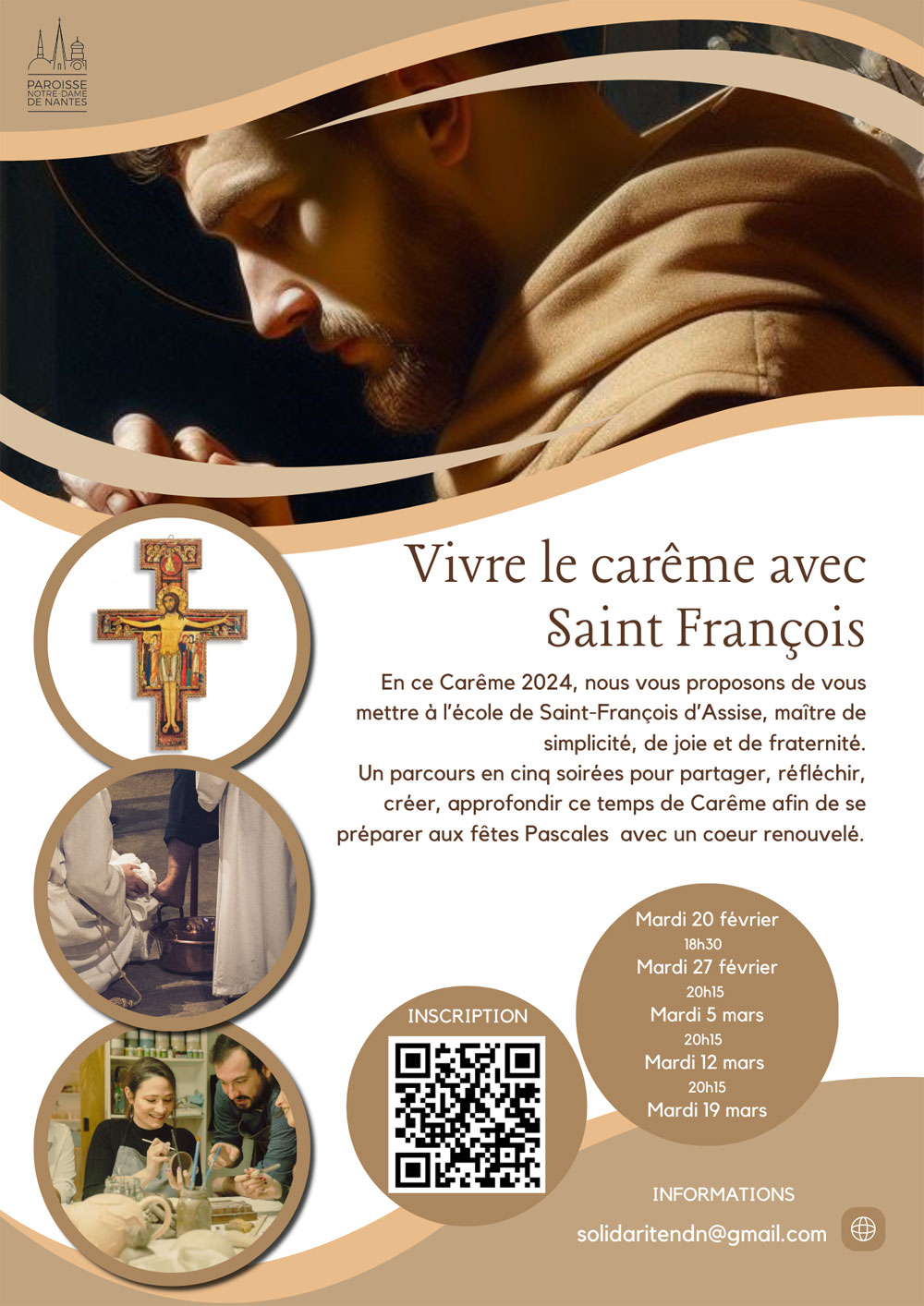 Vivre le carême avec Saint François