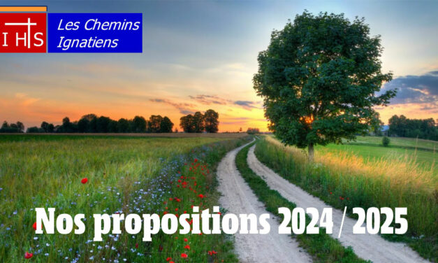 Programme 2024-2025 des Chemins Ignatiens