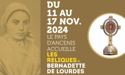 Les reliques de Bernadette de Lourdes dans le Pays d’Ancenis