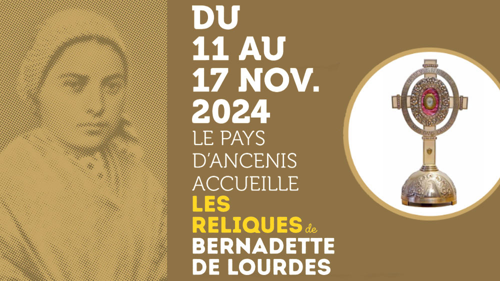 Les reliques de Bernadette de Lourdes dans le Pays d’Ancenis