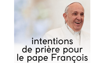 Votre prière compte pour le pape