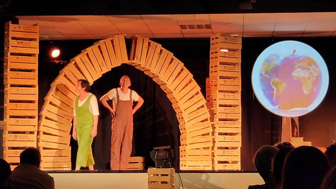 Au commencement le Vert était dans la pomme