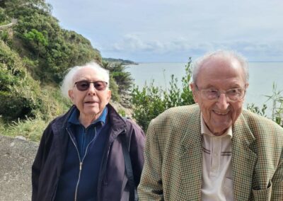 16 septembre : Monval - les pères Michel et Marcel Bauvineau