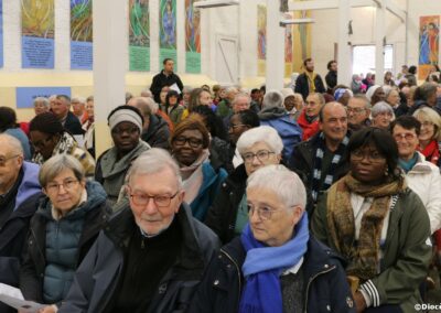 En fin d'après-midi, la messe.
