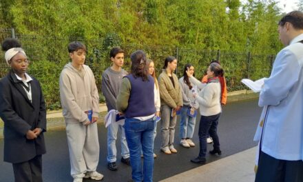 Entrée en catéchuménat à l’AEP