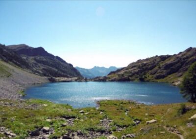 Lac en haute montagne (Pyrénées)